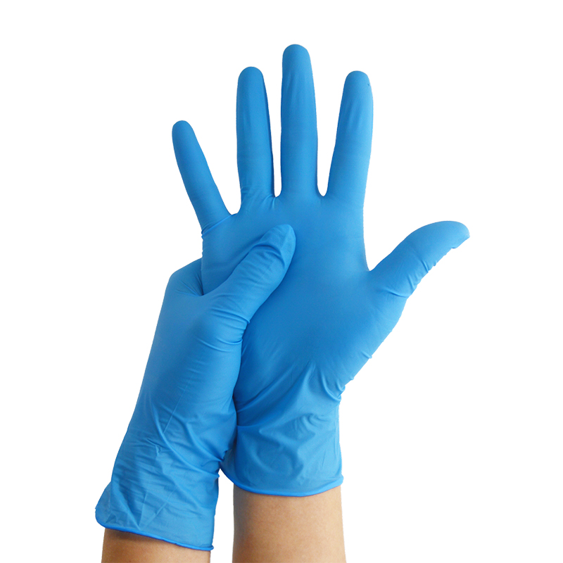 Disposable Medical Grade Latex Free Powder Free Nitrile Gloves with CE Certificate