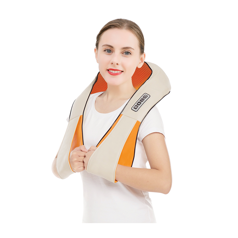 Portable Kneading with Heating Body Massager Shawl 