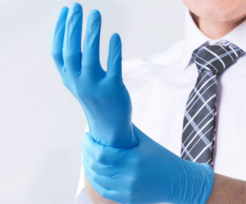 Powder Free Glove Medical Disposable Nitrile Examination Gloves 