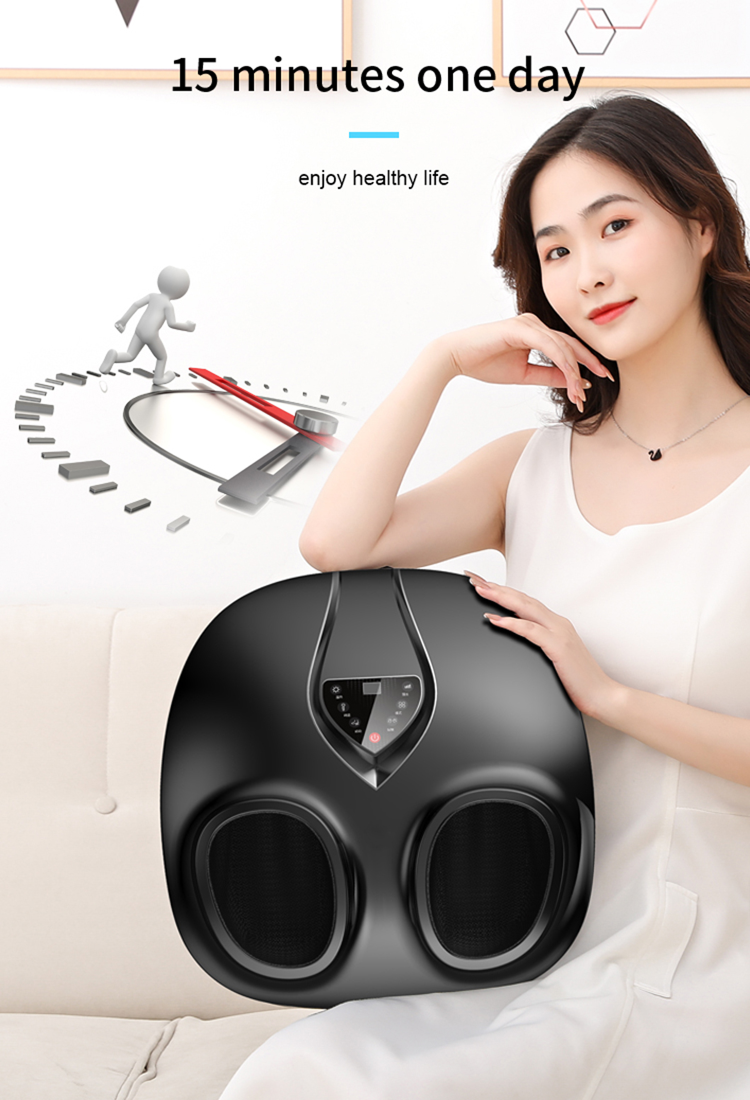 Pain Relief Automatic Professional Foot And Leg Massager